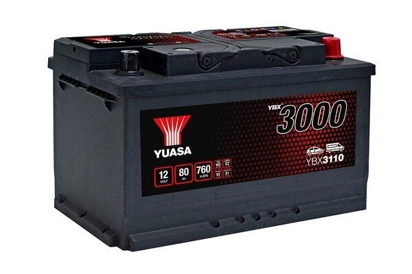 Starterbatterie 12 V 80 Ah YUASA YBX3110