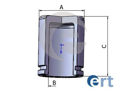 Kolben, Bremssattel ERT 151101-C