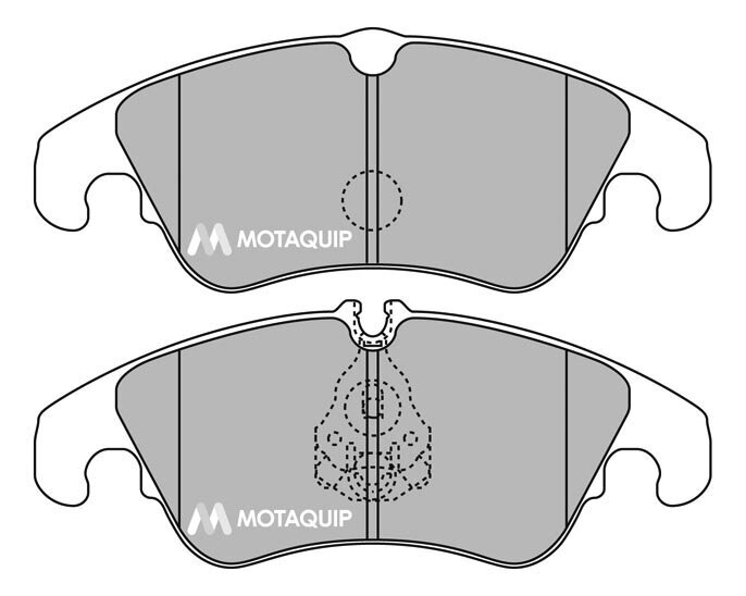 Bremsbelagsatz, Scheibenbremse MOTAQUIP LVXL1401