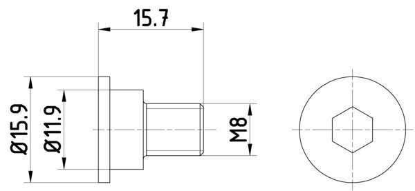 Schraube, Bremsscheibe HELLA PAGID 8DZ 355 209-031