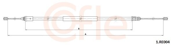 Seilzug, Feststellbremse COFLE 1.RE004