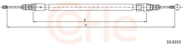 Seilzug, Feststellbremse COFLE 10.6233