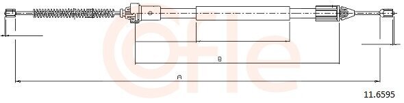 Seilzug, Feststellbremse COFLE 11.6595