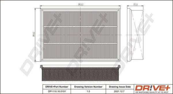 Luftfilter Dr!ve+ DP1110.10.0151