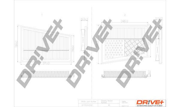 Luftfilter Dr!ve+ DP1110.10.0187