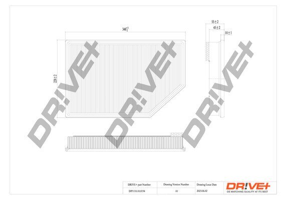 Luftfilter Dr!ve+ DP1110.10.0194