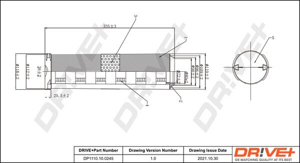 Luftfilter Dr!ve+ DP1110.10.0245