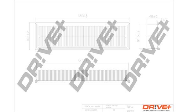 Luftfilter Dr!ve+ DP1110.10.0377