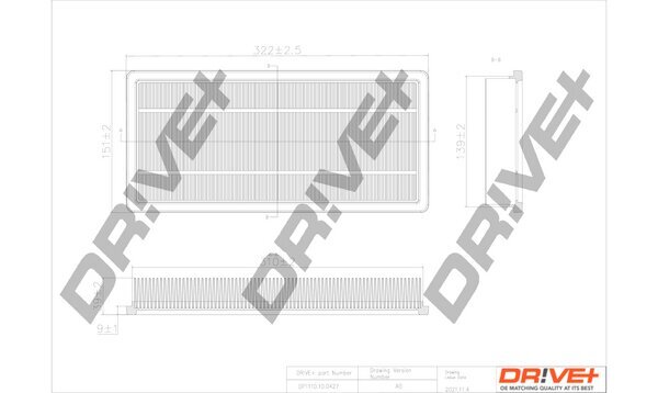 Luftfilter Dr!ve+ DP1110.10.0427