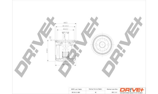 Ölfilter Dr!ve+ DP1110.11.0041