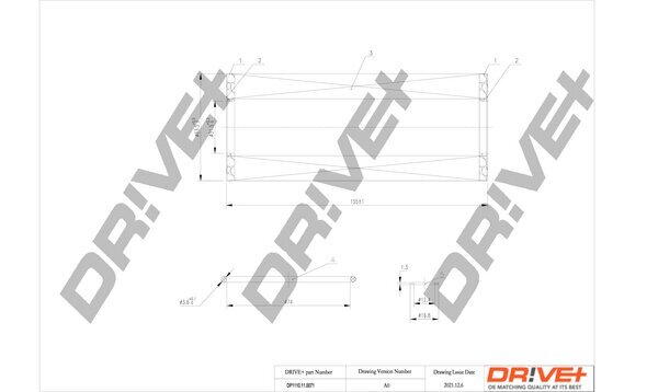 Ölfilter Dr!ve+ DP1110.11.0071