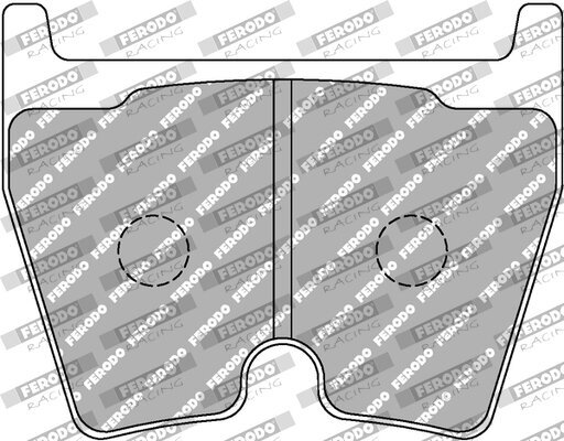 Bremsbelagsatz, Scheibenbremse FERODO RACING FCP1664H