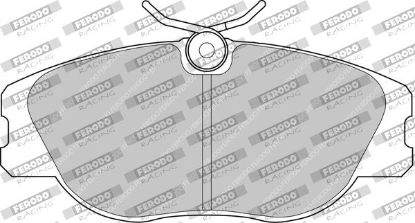 Bremsbelagsatz, Scheibenbremse FERODO RACING FCP565W