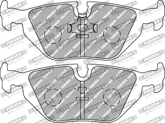 Bremsbelagsatz, Scheibenbremse FERODO RACING FCP850R