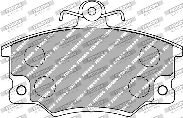 Bremsbelagsatz, Scheibenbremse FERODO RACING FDS370