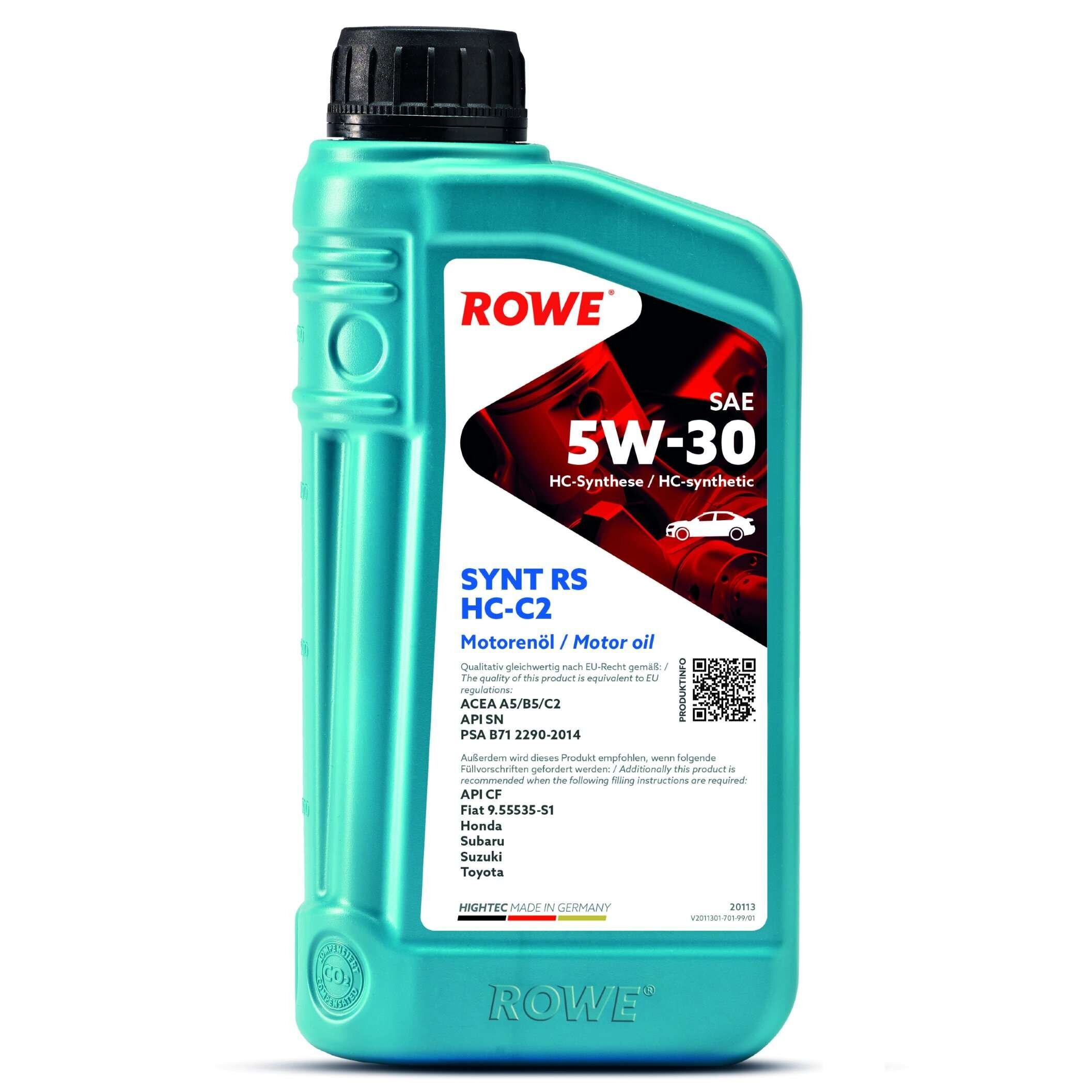 Motoröl 5W-30 1L ROWE 20113-0010-99