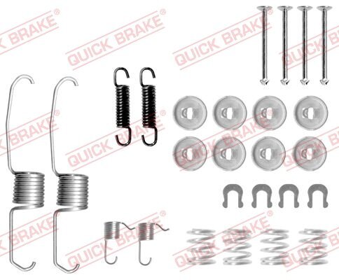 Zubehörsatz, Bremsbacken QUICK BRAKE 105-0637