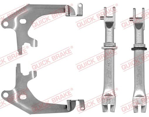 Nachsteller-Satz, Trommelbremse QUICK BRAKE 108 53 018