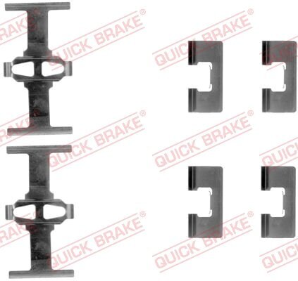 Zubehörsatz, Scheibenbremsbelag QUICK BRAKE 109-1092