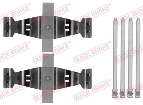 Zubehörsatz, Scheibenbremsbelag QUICK BRAKE 109-1786