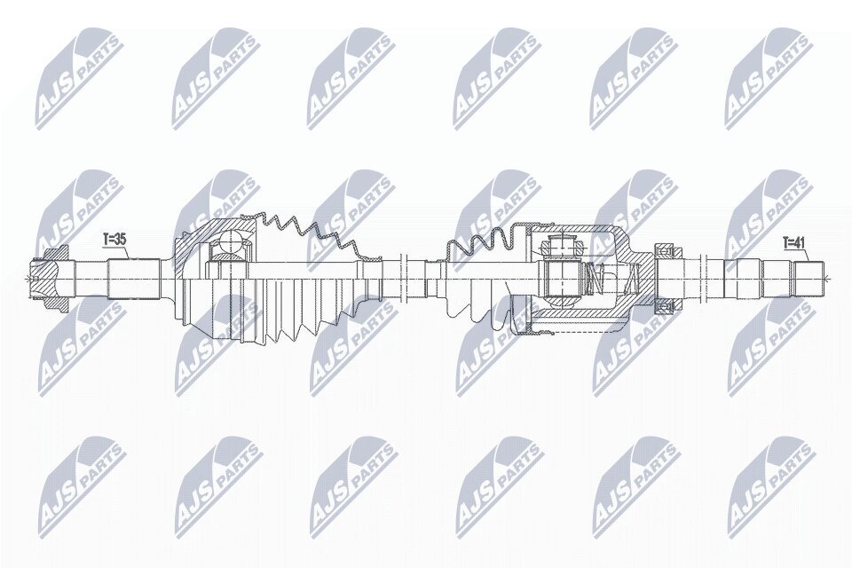 Antriebswelle NTY NPW-CT-119