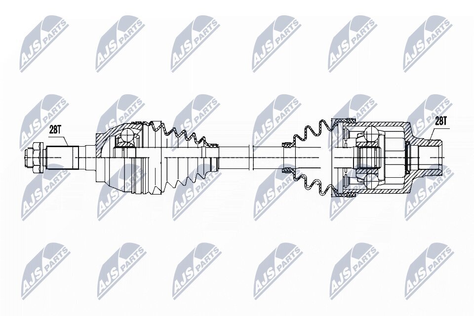 Antriebswelle NTY NPW-MZ-052