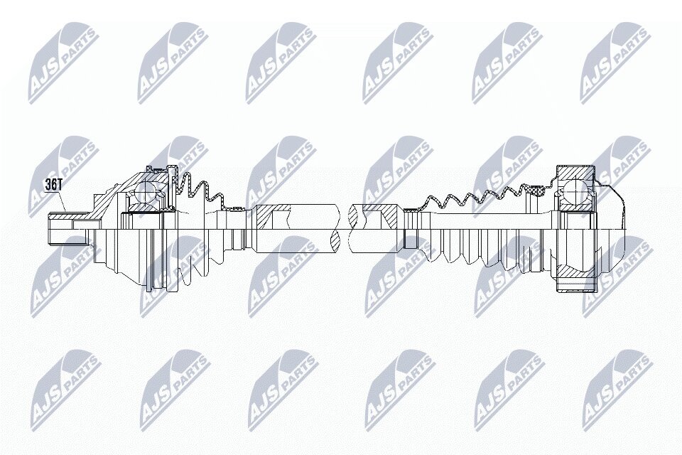 Antriebswelle NTY NPW-VW-060