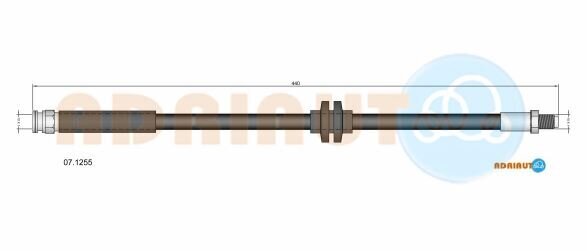 Bremsschlauch ADRIAUTO 07.1255