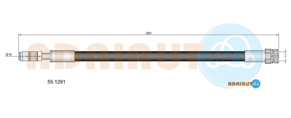Bremsschlauch ADRIAUTO 55.1291